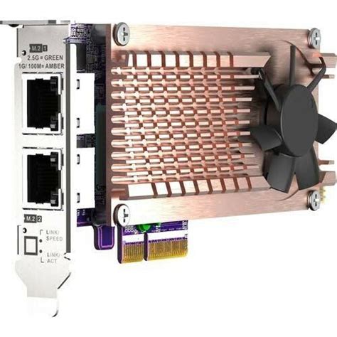 Buy QNAP QM2-2P2G2T 2.5GB/sec PCIe Network Cards with 2 NVMe slots ...
