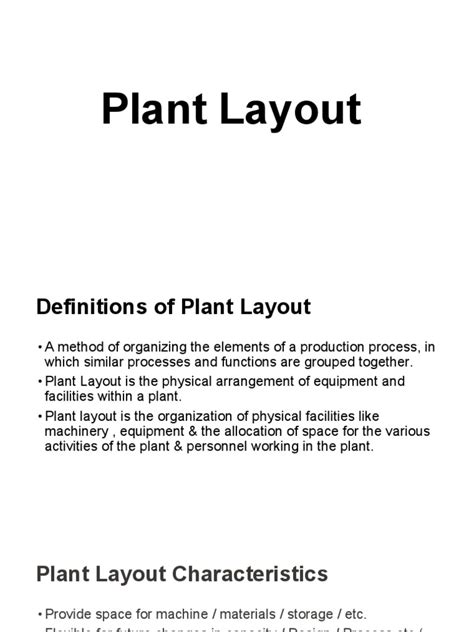 Image result for Learning Plant Layout