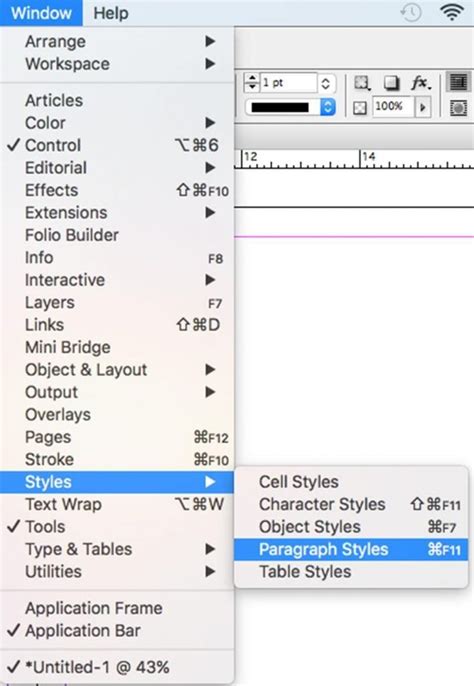 Image result for Paragraph Styles InDesign