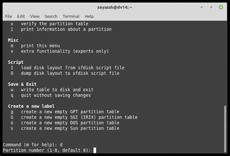 Image result for Linux Fdisk Format