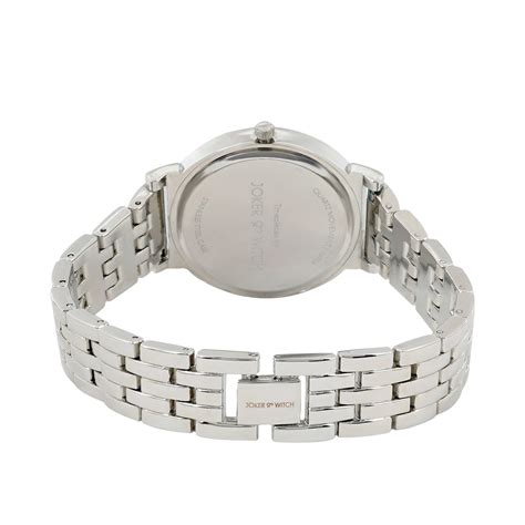 Joker & Witch Rebecca Silver Watch Bracelet Stack For Women