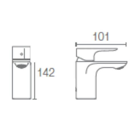 Kohler Table Mounted Regular Basin Mixer Aleo K-72275IN-4ND-CP - Chrome ...