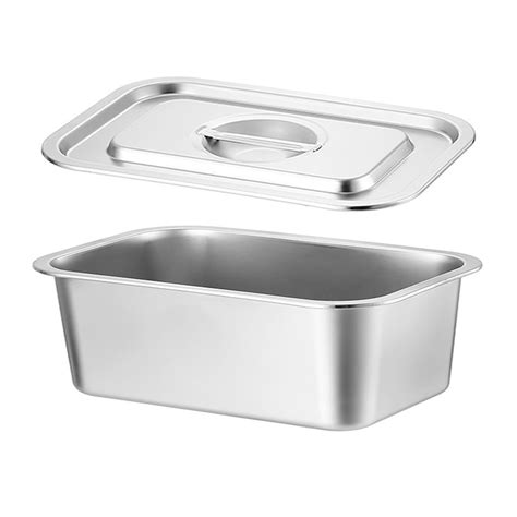 Hzsb Steam Table Pans Deep Hotel Pan with Lid Chafing Dish Food Warmers ...