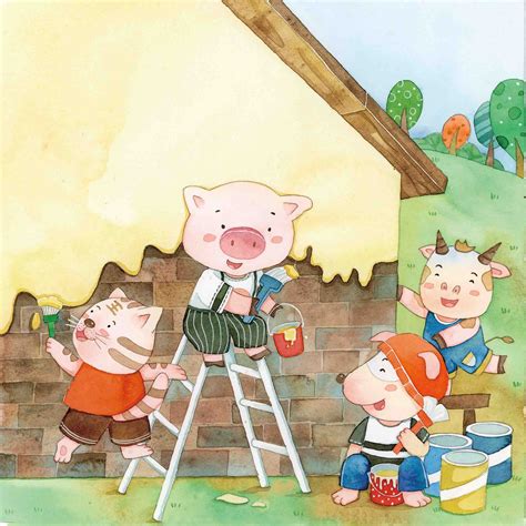 三只小猪盖房子 儿童故事_腾讯视频