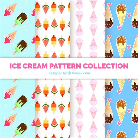 Icecreeam pattern Images - Free Download on Freepik