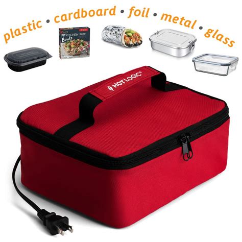 Hot Logic Mini Personal Portable Oven - Red - Walmart.com