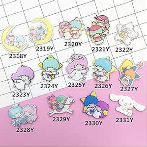 Buy Kawaii cartoon sets flatback resin cabochon for phone brooch deco ...
