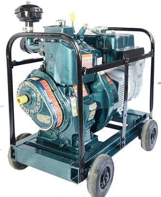 SUPER BHARAT_2.5 KW Diesel Generator With Air Cooling Single Phase ...