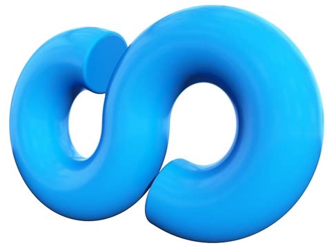 Infinity 3d sign symbol isolated | Premium Photo
