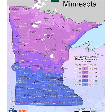 State Maps of USDA Plant Hardiness Zones