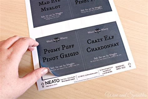 Harry Potter Wine Labels — Wine & Sprinkles