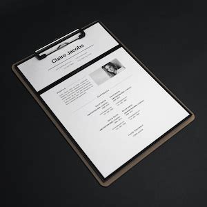 Buy Creative Resume Template, CV Template, Instant Download, Editable ...