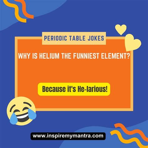100+ Periodic Table Jokes - Laugh with Science Humor