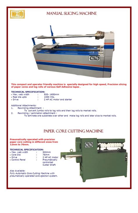 Core Cutter Machine - Automatic Paper Core Cutter Machine Manufacturer ...