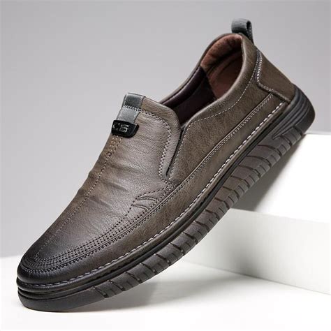 Men Casual Leather Shoes – Leather Hub