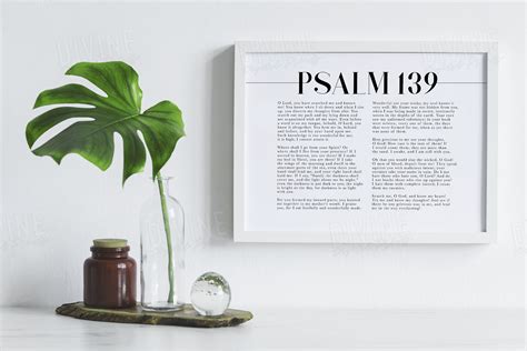 Popular Scripture Psalm 139 ESV Wonderfully Made Quote - Etsy