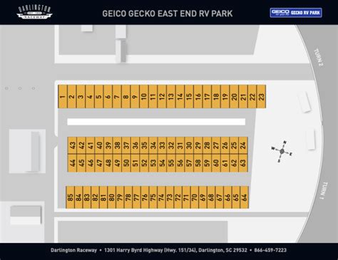 MAPS & PARKING | DARLINGTON RACEWAY