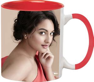 ARTBUG Sonakshi Sinha Ceramic -543-Red Ceramic Coffee Mug Price in ...