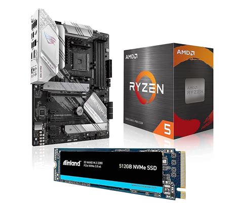 Buy INLAND Premium 512GB NVME M.2 SSD + Micro Center AMD Ryzen 5 5600X ...
