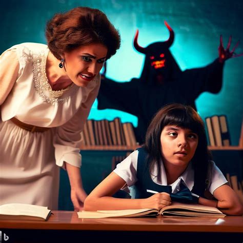 Student accidentally summoning a demon by speaking in bad Spanish as ...