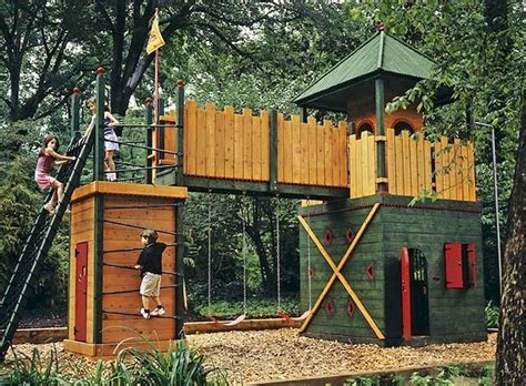 Gladecor | Kids backyard playground, Diy playground, Backyard playground