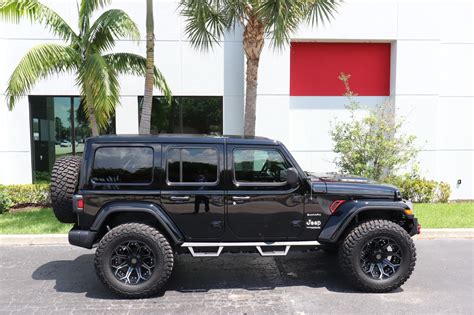 Jeep Wrangler 4 Door Black Lifted