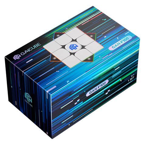 Buy GAN V100 3x3 (Magnetic, MagLev, Core Magnets, UV) Speed Cube Online ...
