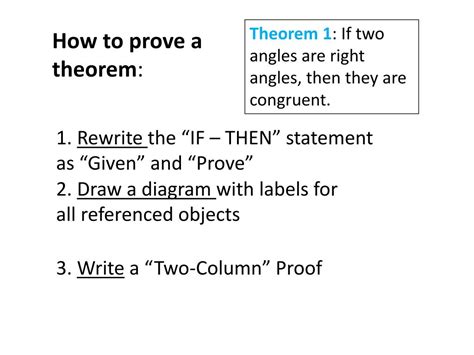 Image result for Simple Examples of Theorems