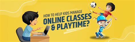 How to Help Kids Manage Online Classes and Playtime? - Aditya School Of ...