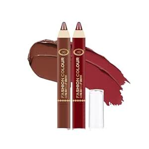 Buy Fashion Colour Ultra Matte Waterproof Lip Crayon Combo Pack With ...