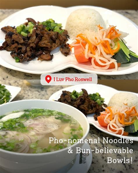 I Luv Pho Roswell | Get cozy with a bowl of pho, tender grilled beef ...