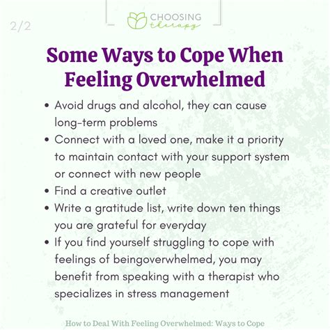 25 Ways to Cope When You're Feeling Overwhelmed
