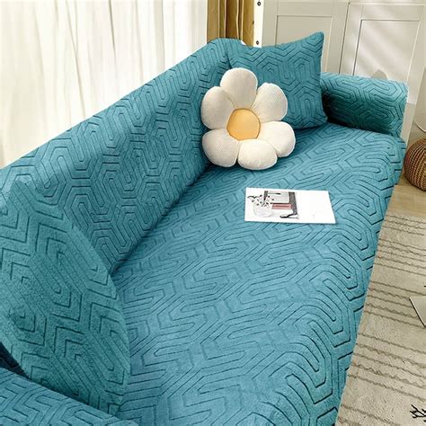 Buy CORTINA Jacquard 3-Seater Sofa Cover from Cortina at just INR 3649.0