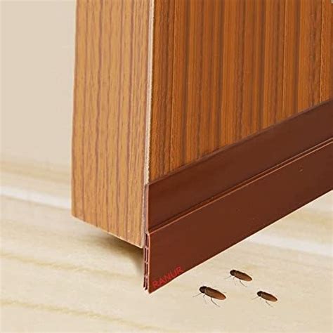 Buy RANUR Silicone Self Adhesive Door Bottom Sealing Strip Guard For ...