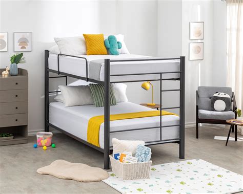 Cama Litera Doble Sobre Cama Matrimonial Con Escritorio LITERAS Y