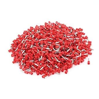 KTM Healthcare® 1000Pcs 14AWG Copper Crimp Connector Ferrule Pin Cord ...