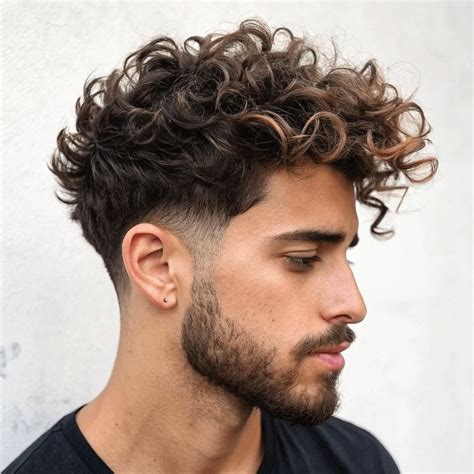 Wavy Perm Men Hairstyle - Modern Looks & Maintenance Guide