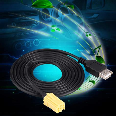 Akozon Car Mini-ISO 6Pin Connector Plug USB Adapter | Ubuy India