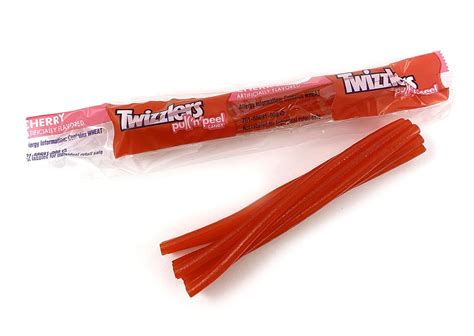 Buy CrazyOutlet TWIZZLERS PULL 'N' PEEL Cherry Licorice Single Twist ...