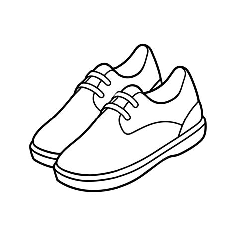 A black and white drawing of a shoe with a white line | Premium AI ...