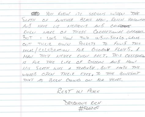 Inside a Michigan prison, an elaborate meal to honor George Floyd and ...