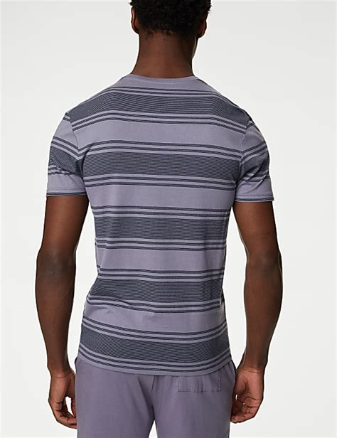 Buy Cotton Blend T-Shirt Vest at Marks & Spencer