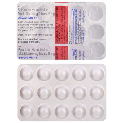 Zevert MD 16 - Strip of 15 Tablets : Amazon.in: Fashion