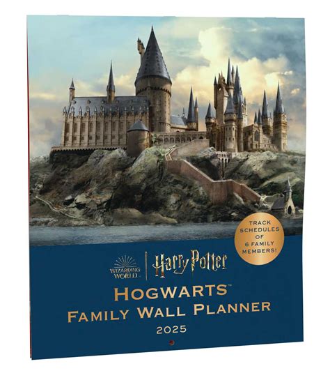 2025 Harry Potter: Hogwarts Family Wall Planner | Book by Insights ...
