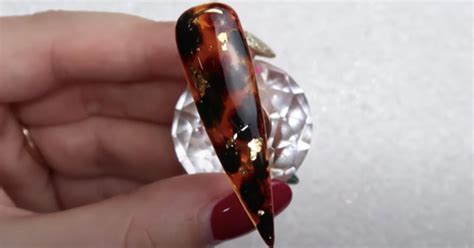 Image result for Tortoise Shell Nail Art Tutorial