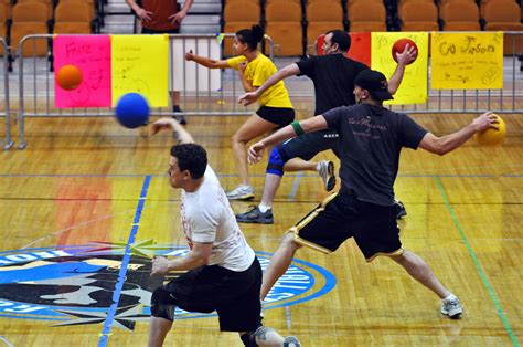 High School Gym Class Dodgeball