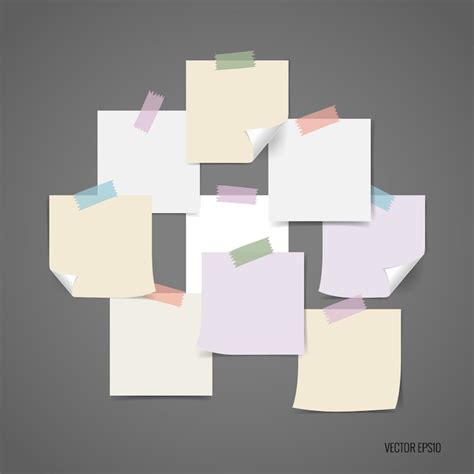 Writing sticky note Vectors - Download Free High-Quality Vectors from ...