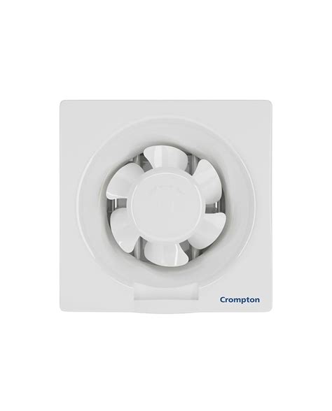 Crompton Plastic Brisk Air Plus 6-Inch Exhaust Fan (White)