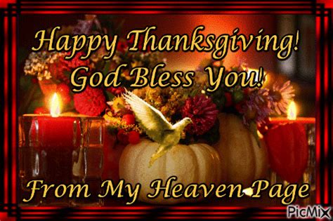 God Bless You Happy Thanksgiving Gif Pictures, Photos, and Images for ...