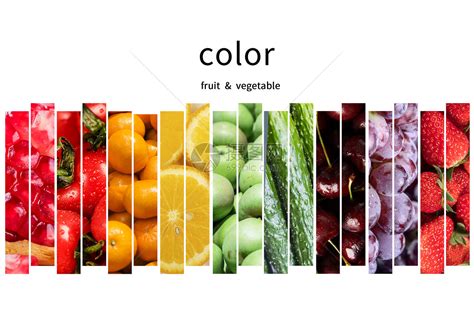 水果蔬菜的色彩拼接图片素材-正版创意图片500155010-摄图网
